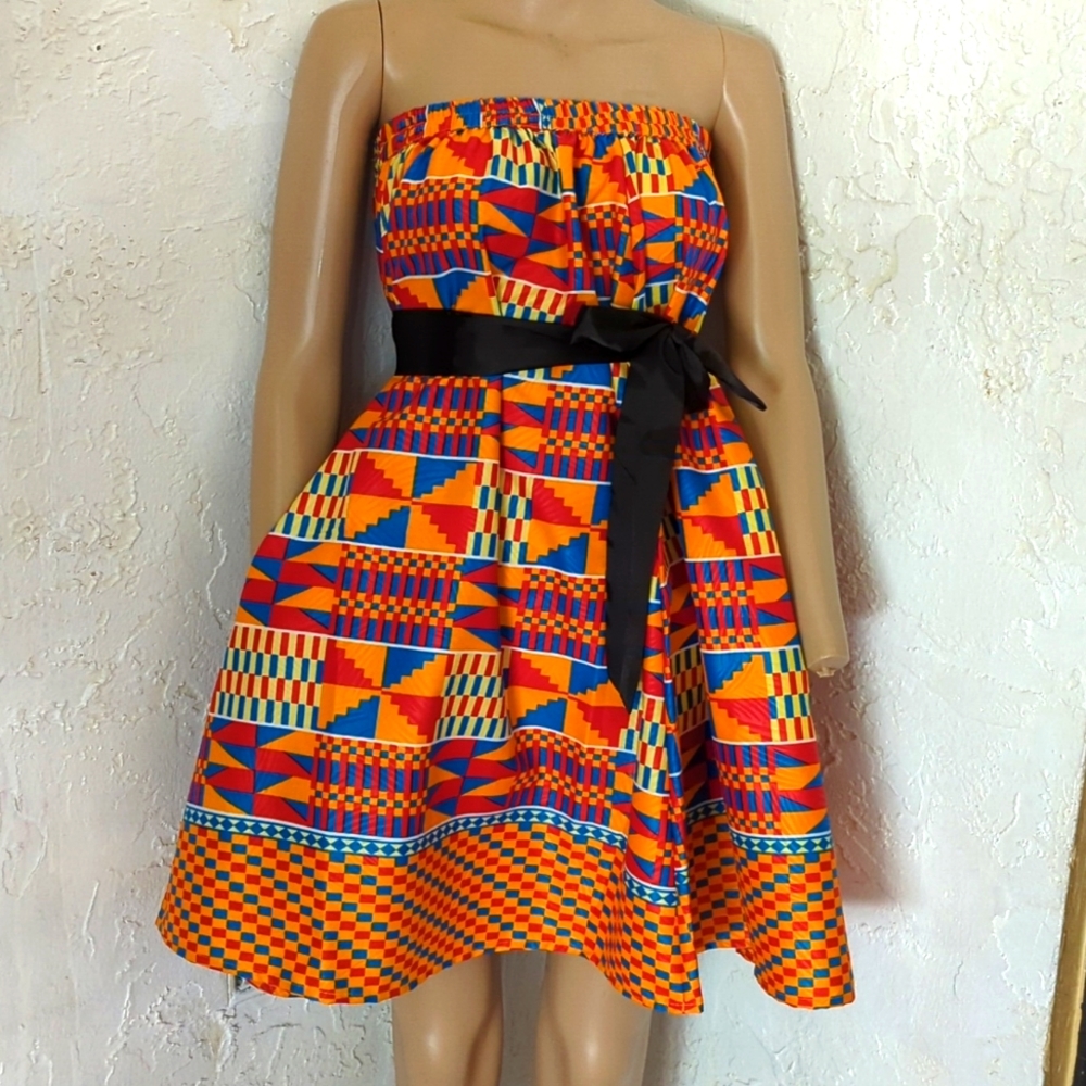 Kente maxi skirt - Picture 2 of 4
